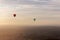 Hot Air Balloon Ride Viewing Of Perfect Sunrise Over Melbourne Southern Suburbs