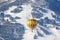 Hot air balloon in the Wasatch Front, Utah