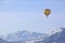 Hot air balloon in the Wasatch Front, Utah