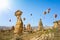 Hot air ballooning in Cappadocia, Turkey