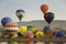 Hot air balloons