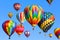 Hot air balloons