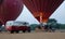 Hot air balloons in Bagan, Myanmar