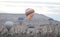 Hot Air Balloons in Cappadocia Valleys