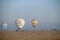 Hot air balloons exibition in Hungary.