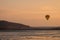 Hot air balloons exibition in Hungary.