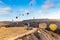 Hot air Balloons flight in Cappadocia