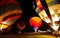 Hot Air Balloons Glow Night