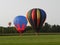 Hot-Air Balloons Landing