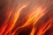 Hot burning blaze fire flame rises up