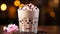 Hot chocolate, coffee, dessert, whipped cream, chocolate, milkshake, ice cream generated by AI