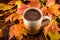 Hot Chocolate in the Fall