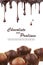 Hot chocolate pralines