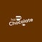 Hot chocolate retro logo