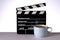 Hot Coffee and Clapperboard