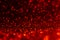 Hot and dark defocused red lights for background