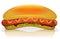 Hot Dog Burger Icon