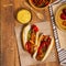 Hot Dogs Fajita Style