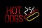 Hot Dogs Neon Sign