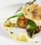 Hot Fish Dishes - Halibut fillet