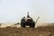 Hot heat summer sun ploughing fields in Kwazulu Natal South Africa, dusty movement blur, tractors, machinery