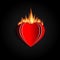 Hot Love, fire flame heart