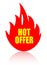 Hot offer icon