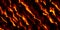 Hot orange red diagonal fire lines isolated on black background