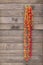 Hot Pepper, Red Pepper hanging on wooden wall