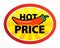 Hot price label