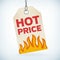 HOT price realistic paper tag