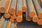 Hot-rolled round steel bars