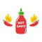 Hot sauce bottle