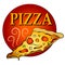 Hot Slice of Pizza Clipart