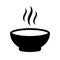 Hot soup vector icon