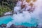 hot spring (Hell) blue water in Umi-Zigoku in Beppu Oita, Japan