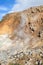 hot spring at hill slope in Krysuvik area, Iceland