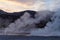 Hot springs of Banos de Puchuldiza, Chile