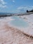 Hot springs and cascades at Pamukkale in Turkey