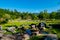 Hot Springs at Doi Pha Hom Pok National Park, Fang, Chiang mai, Thailand