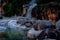 Hot Springs at Doi Pha Hom Pok National Park, Fang, Chiang mai, Thailand