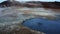 Hot springs, Geyser. Iceland. Geothermal area