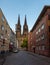 Hot summer day cologne cathedral saint petrus north rhine-estphalia