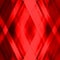 Hot triangular strokes of intersecting sharp lines with scarlet triangles and stripes