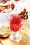 Hot wine cranberry punch