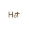 Hot Word mark Logo