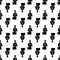 Hotel bag valet pattern seamless vector