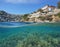 Hotel coast neptune grass underwater Spain
