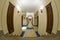 Hotel corridor fisheye