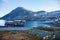 A hotel on Djupvatnet lake in Norway